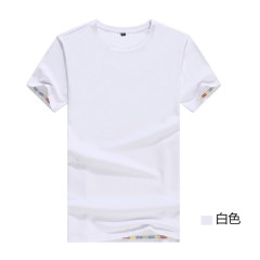 夏季新品奥代尔男士短袖圆领空白T恤 高品质文化衫广告衫一件起批