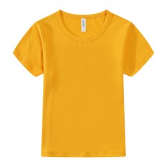 夏季亲子装T恤短袖纯色圆领情侣款家庭聚会班服活动T恤diy定制