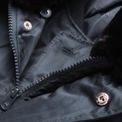 厂家批发2011式正品保安短大衣加厚防水保安大衣2011式保安服装